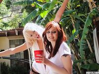 Phoenix Askani Has Group Sex At A Pool Party!