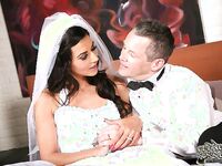 Lou Charmelle Takes A Cream Pie From A BBC For Her Cuckold!