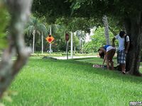 Alexis Grace Gets In A Quickie Out At The Park!