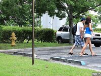 Alexis Grace Gets In A Quickie Out At The Park!