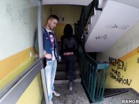 Bonnie Rotten Getting Slutty On A Stairwell And Then A Balcony!