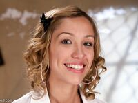 Audrey Rose Hogtied To A Desk!