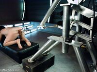 Veruca James Has A Fucking Machines Working Her Ass And Pussy At The Sametime!