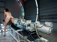 Veruca James Lets The Fucking Machines Work Her Pussy Hole!