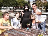 Gina Gerson Anal Group Sex Pictures, Very Sexy!