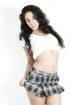 Eva Lovia With Lots Of Sexy Plaid Skirt Pictures!