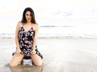 Eva Lovia Flashes Us Her Pussy While At The Beach!