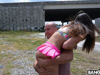 Kelsi Monroe Getting Fucked Out In The Railroad!