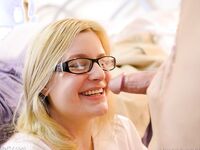 Danielle Delaunay Takes A Load On Her Face In A Hotel Room!