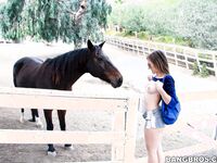 Callie Calypso Heads To The Farm For An Ass Fucking!