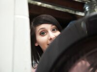 Luna Kitsuen Doing Some Laundry!