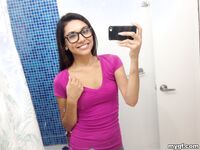 Serena Torres Takes A Lot Of Selfies And Then Sucks His Cock!