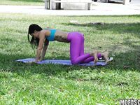 Sabrina Banks Takes A Fucking After Her Yoga Workout!