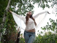 Marina Visconti In The Woods Looking Fucking Sexy!