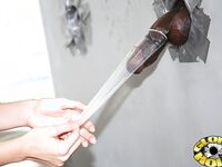 Tiffany Fox Goes All In For A Big Black Cock At A Glory Hole!