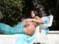 Adriana Chechik As A Mermaid Taking A Big Black Cock In Her Asshole!