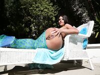 Adriana Chechik As A Mermaid Taking A Big Black Cock In Her Asshole!