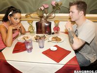 Angel Dark Bond Date Gets Heated Up In A Hurry!