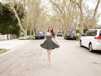 Nickey Huntsman Shows Lots Of Leg, Ass And Boobs!