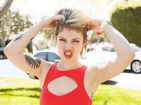 Kris Ekmard Flashing In Brentwood!