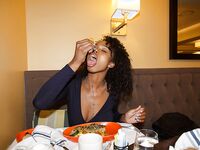 Asia Amour Is Out On A Dinner Date!