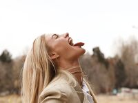 Dannell Norfolk Flashing Out In The Woods!