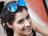 Kate Maze Skating At Colombia!