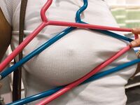 Tatiana Penskaya Makes Plastic Hangers Very Sexy!