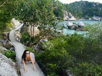 Jasmine Jazz Knows How To Enjoy A Vacation!