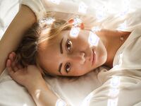 Dallas Mills Sexy In All White!