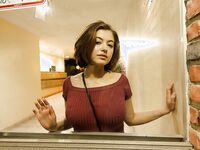 Aria Sky Bent Over In Her Wet Panties!