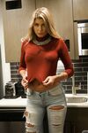 Presley Callen Sexy In Her Tight Ripped Blue Jeans!