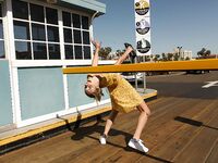 Gabbie Carter Sexy Busty Day At The Beach!