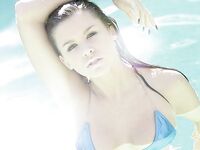 Destiny Moody But Ass Naked In A Pool!