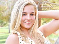 Sophia, Blonde, Blue Eyes And Teasing Us Today!