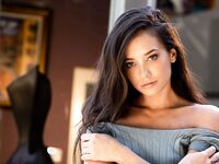 Gia Paige Steps Out Back And Strips!