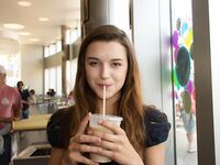 Alex Mae Opens Her Legs And Gives You A Great Panty Shot!