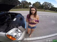 Ashley Adams Road Head And Fucking In An SUV!