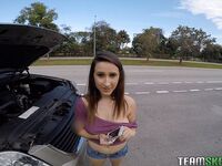 Ashley Adams Road Head And Fucking In An SUV!