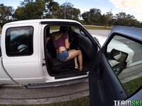 Ashley Adams Road Head And Fucking In An SUV!