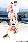 Hanna Montada In A Sexy Threesome At A Bowling Alley!