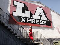 Darcie Dolce On The Streets Of LA Flashing!