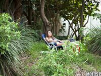 Melissa Moore Out In The Woods Getting Fucked!