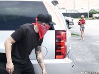 Kenzie Reeves Getting Fucked In A Parking Lot!