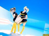 Xandra Sixx Lesbian Sex Pictures With Jillian Janson!