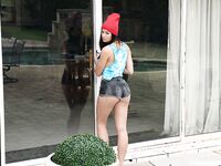 Kymberlee Anne Tight Ass In Booty Shorts Ends Up Getting Her Fucked Hard!