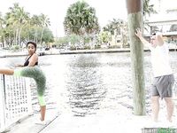 Jenna Foxx The Real Workout Interracial Sex  Pictures!