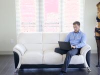 Hime Marie Fucking With Her Crotch-Less Panties On!