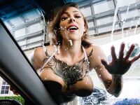 Harlow Harrison Was A Car In A String Bikini And Then Having Sex!