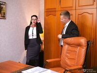 Megan Inky Takes A White And A Black Cock At The Same Time!